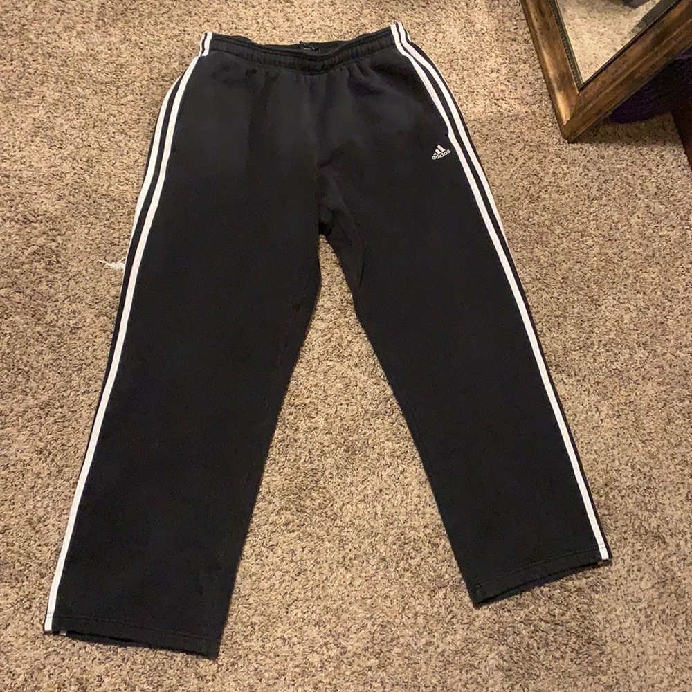 Adidas black plants